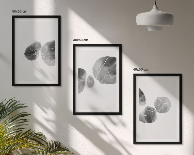 Set tablouri decorative Stropi de vopsea de artă abstractă