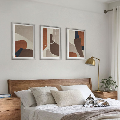 Set tablouri decorative Structuri moderne abstracte