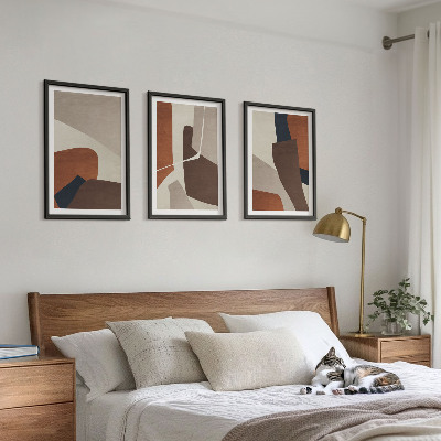 Set tablouri decorative Structuri moderne abstracte