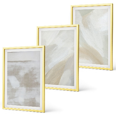 Set tablouri decorative Tușe abstracte de pensulă