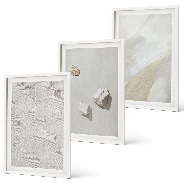Set tablouri pentru dormitor Vopsea modernă cu gresie