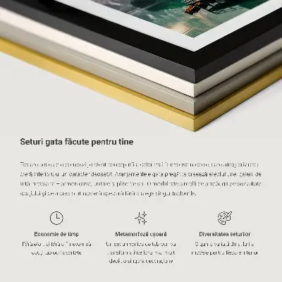 Set tablouri pentru dormitor cu design modern