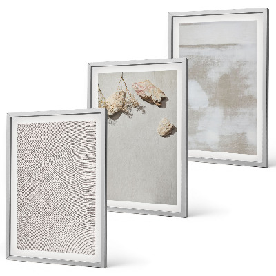 Set tablouri decorative Textură boho cu pietre de nisip