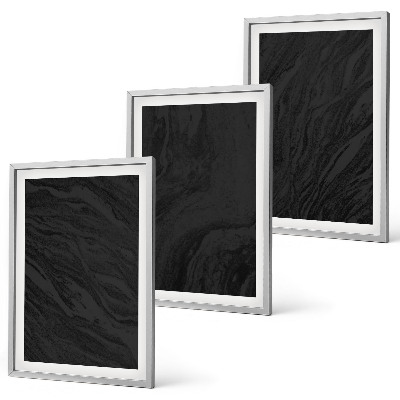 Set tablouri pentru dormitor Texturi elegante din marmură închisă la culoare