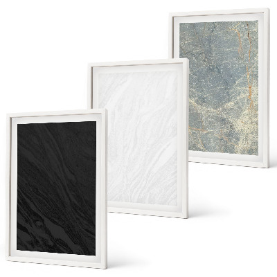 Set tablouri decorative Culorile structurilor elegante din piatră