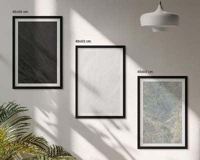 Set tablouri decorative Culorile structurilor elegante din piatră