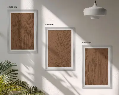 Set de tablouri pentru dormitor cu design minimalist și textură de lemn