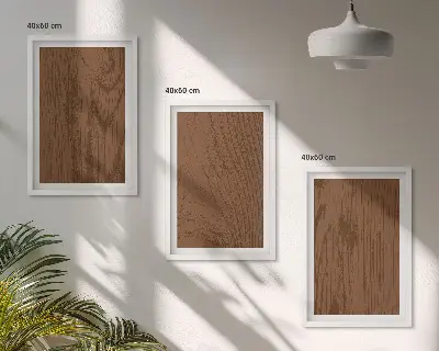 Set de tablouri pentru dormitor cu design minimalist și textură de lemn