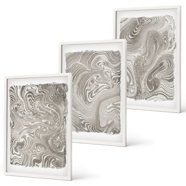 Set tablouri decorative Pictură cu forme moderne