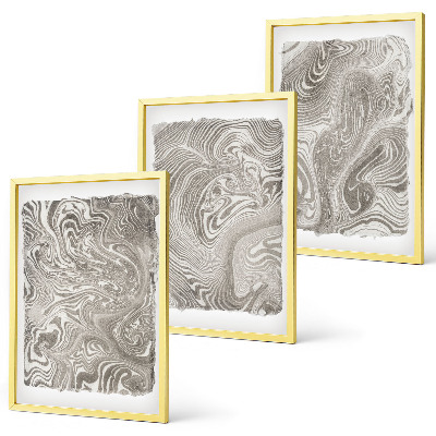 Set tablouri decorative Pictură cu forme moderne
