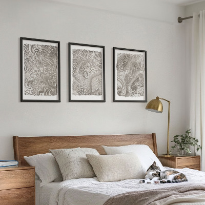 Set tablouri decorative Pictură cu forme moderne