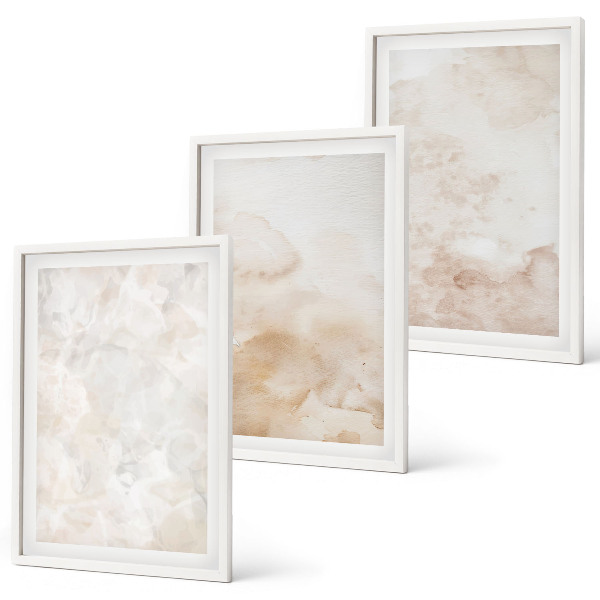 Set tablouri pentru dormitor Texturi pastelate la modă