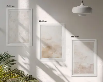 Set tablouri pentru dormitor cu texturi pastelate la modă