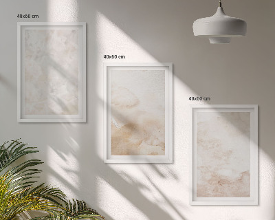 Set tablouri pentru dormitor Texturi pastelate la modă