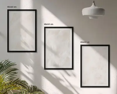 Set tablouri decorative cu model de marmură elegantă