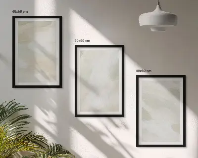 Set tablouri pentru dormitor cu vopsele strălucitoare abstracte în stil boho