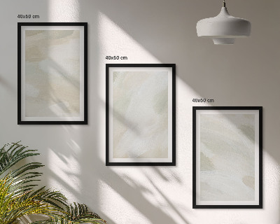 Set tablouri pentru dormitor Vopsele strălucitoare abstracte boho