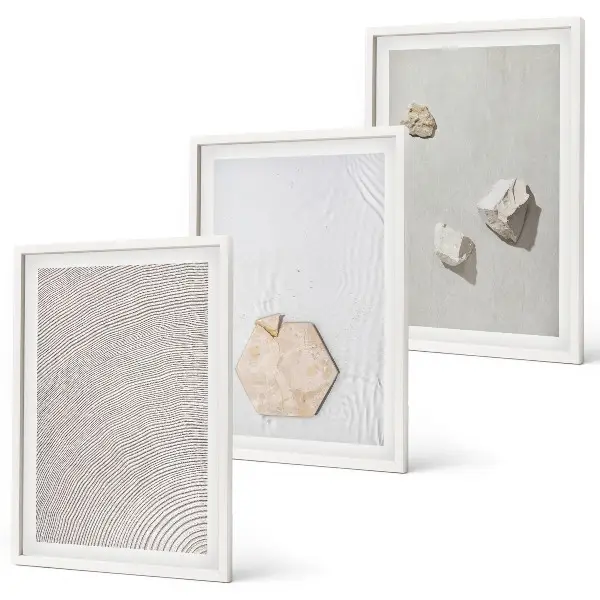 Set tablouri decorative cu texturi nisipoase în stil boho