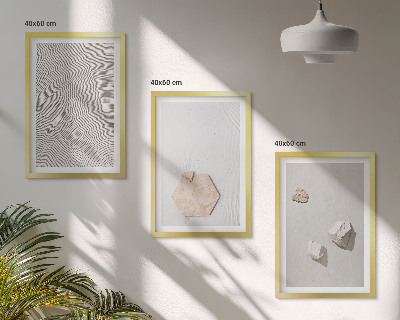 Set tablouri decorative Texturi nisipoase boho ușoare