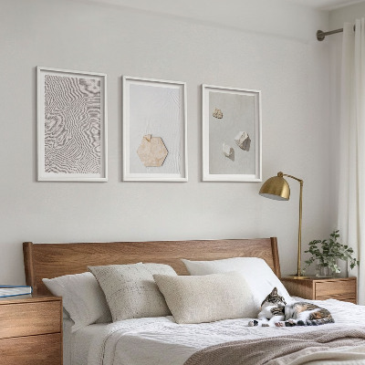 Set tablouri decorative Texturi nisipoase boho ușoare