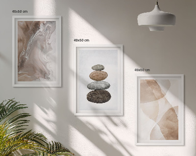 Set tablouri decorative Forme pastelate abstracte