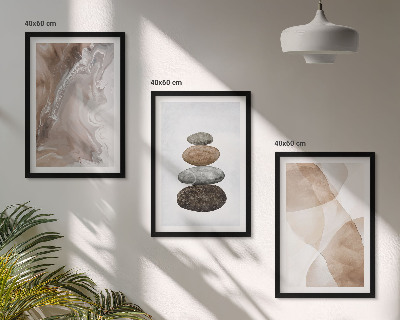 Set tablouri decorative Forme pastelate abstracte