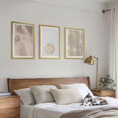 Set tablouri pentru dormitor Texturi subtile boho nature