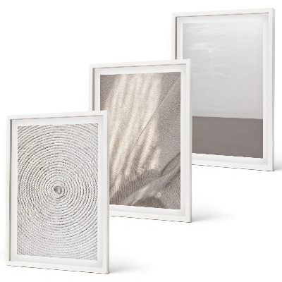 Set tablouri decorative Texturi boho naturale