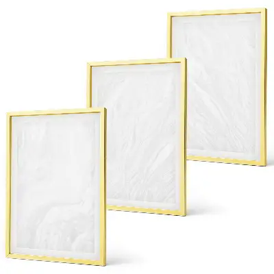 Set tablouri pentru dormitor cu structură elegantă din marmură