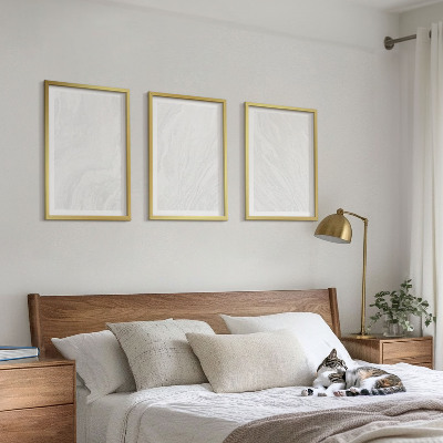 Set tablouri pentru dormitor Structură elegantă din marmură