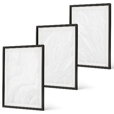 Set tablouri pentru dormitor Structură elegantă din marmură
