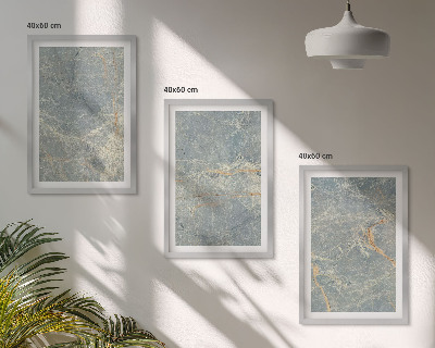 Set tablouri decorative Piatră decorativă din marmură verde