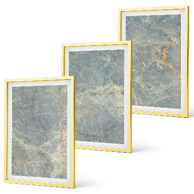 Set tablouri decorative Piatră decorativă din marmură verde