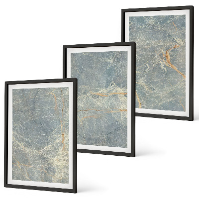 Set tablouri decorative Piatră decorativă din marmură verde