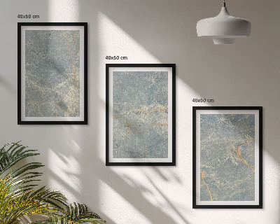 Set tablouri decorative Piatră decorativă din marmură verde