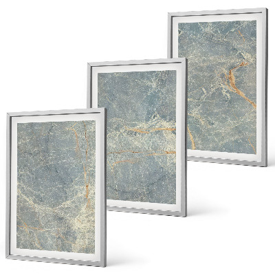 Set tablouri decorative Piatră decorativă din marmură verde