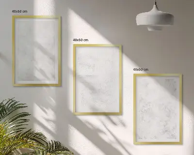 Set tablouri pentru dormitor cu fundal minimalist și pete albe