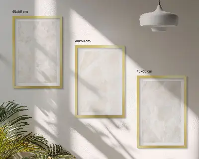 Set de tablouri decorative cu structuri din marmură pastelată