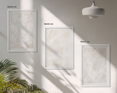 Set tablouri decorative Structuri din marmură pastelată