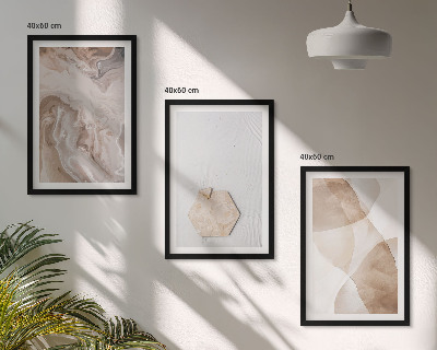 Set tablouri pentru dormitor Abstracție de design a naturii