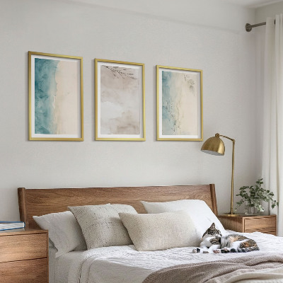 Set tablouri decorative Texturi subtile de acuarelă