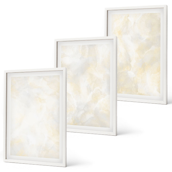 Set tablouri pentru dormitor Design de vopsea cu textură strălucitoare