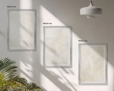Set de tablouri pentru dormitor cu design de vopsea cu textură strălucitoare