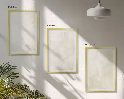 Set de tablouri pentru dormitor cu design de vopsea cu textură strălucitoare