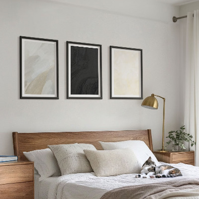 Set tablouri decorative Structuri nuanțează minimalismul