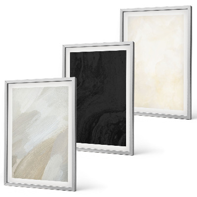Set tablouri decorative Structuri nuanțează minimalismul