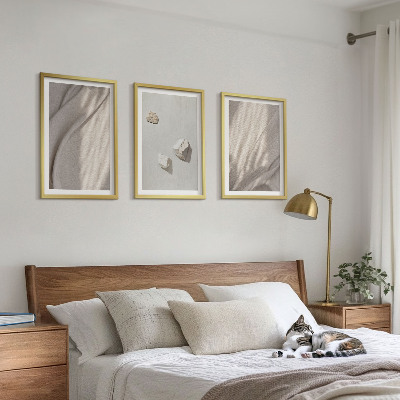 Set tablouri decorative Prim-planuri ale structurii în stil boho