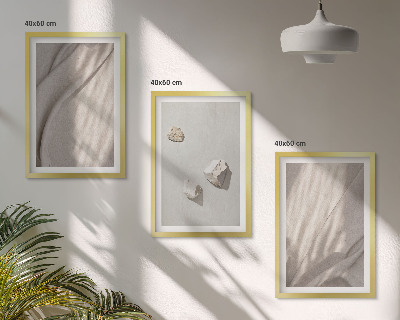 Set tablouri decorative Prim-planuri ale structurii în stil boho