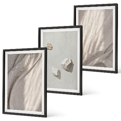Set tablouri decorative Prim-planuri ale structurii în stil boho