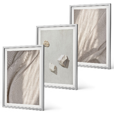 Set tablouri decorative Prim-planuri ale structurii în stil boho
